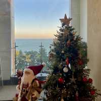부산 달맞이길 오션뷰 보며 멜크🎄