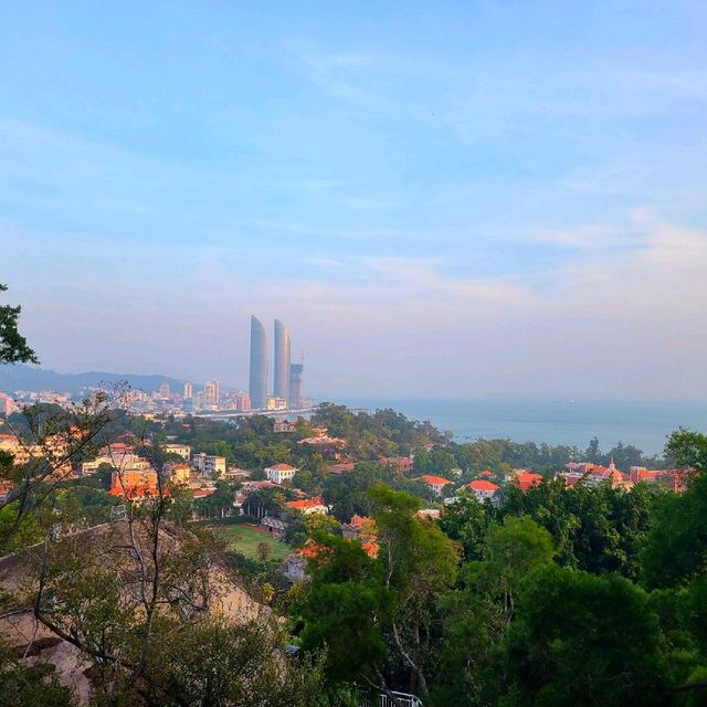 Breathtaking views at Sunlight Rock- Gulangyu