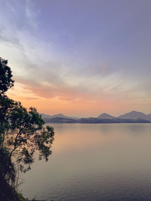 Cycling around Qingshan Lake ⛰🌿🍃