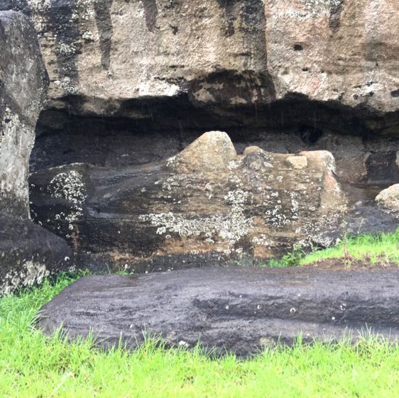 Moai in most remote inhabited island