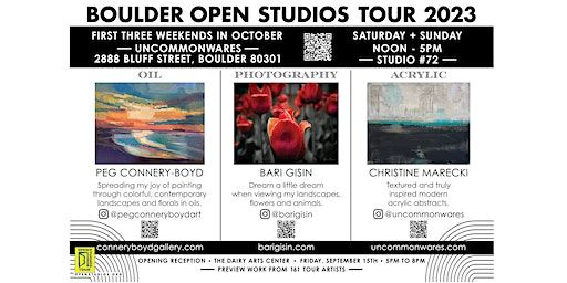 UncommonWares - Boulder Open Studios Tour 2023 | UncommonWares