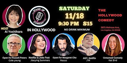 Saturday Standup Comedy Show: THE STANDUP COMEDY SHOW @THE HOLLYWOOD COMEDY | The Hollywood Comedy