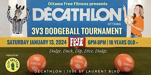 OttFreeFit presents Décathlon Dodgeball 3v3 (bracket 1) | Décathlon Ottawa