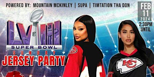 Status Quo Super Bowl LVIII Jersey Party | Kultur Lounge