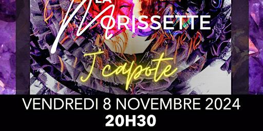Le Danube Palace Café accueille La Morissette ce vendredi 8 novembre 2024. | Le Danube Palace Café