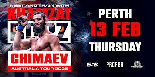 Meet & Train with UFC superstar Khamzat Chimaev - Perth (13 February) | KICKASS MMA