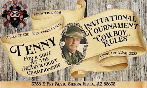 Thunder Mountain Wrestling: Tenny Invitational | Urban Axe Yard