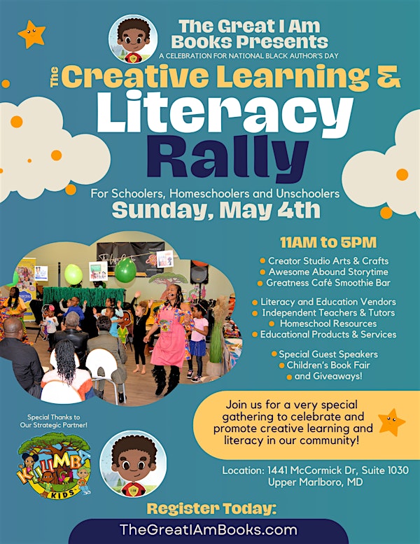 The Creative Learning & Literacy Rally 2025 | 1441 McCormick Dr suite 1030