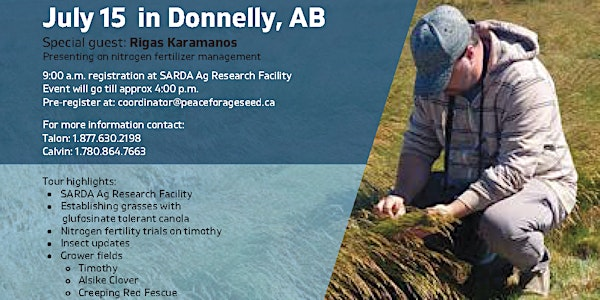 Annual Summer Tour | SARDA Ag. Research