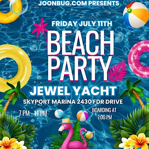 The Jewel Yacht Beach Party | Skyport Marina