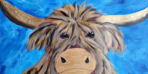 Paint & Cake Highland Cow | Bodley Yard