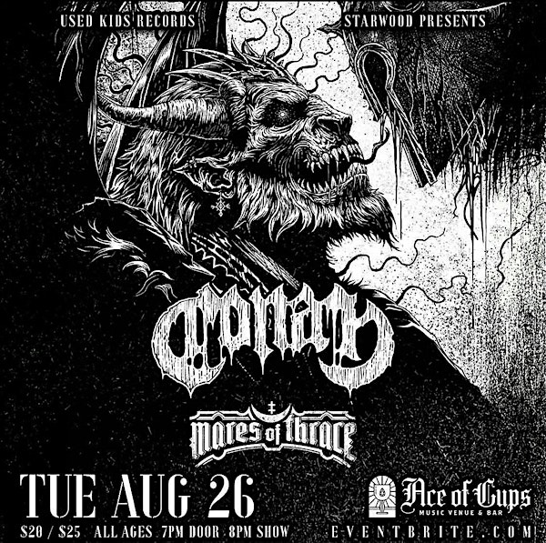 CONAN with Mares of Thrace at Ace of Cups | Ace of Cups