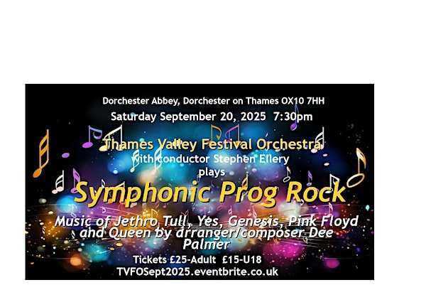 An Evening of Symphonic Prog Rock | Dorchester Abbey