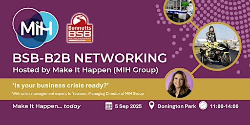 BSB-B2B Networking Lunch at the British Superbikes | McAMS Mar-Train Hospitality