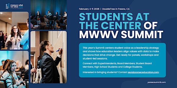 Measure What We Value 2026 Summit | A Parsec Education Summit | Elite Event Venue