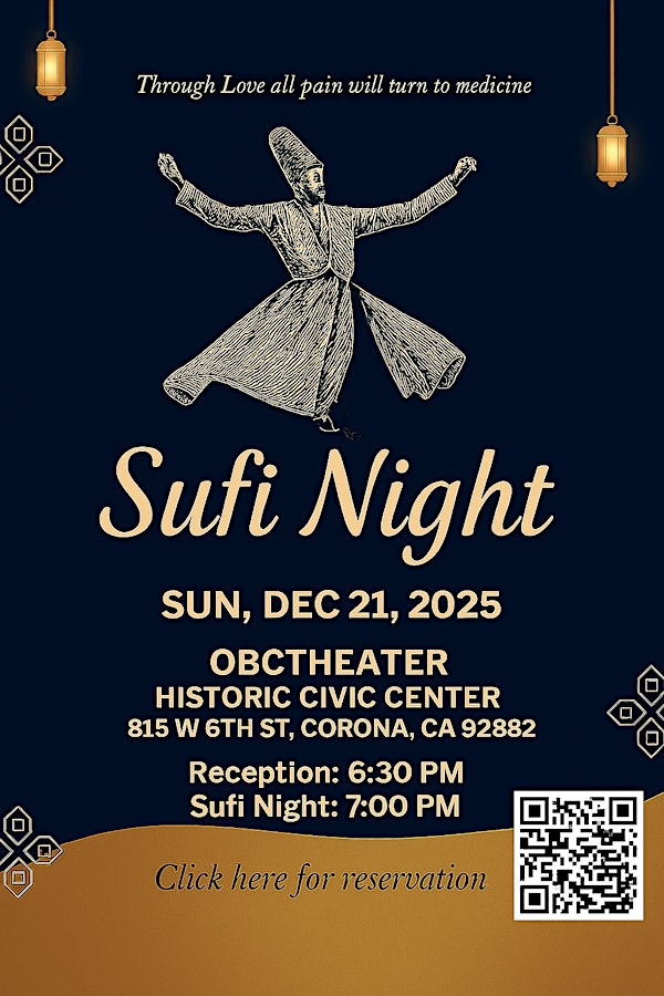 Sufi Night: Rumi’s Journey of Love | OBCTheater