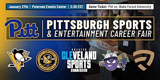 Pittsburgh Sports & Ent. Career Fair hosted by Pitt Athletics | Petersen Events Center