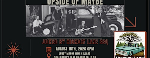 Vines & Vibes: Summer Concert featuring Upside of Maybe | Lundy Manor Wine Cellars