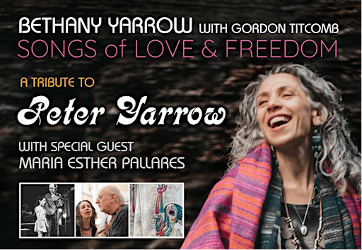 A Tribute to Peter Yarrow with Bethany Yarrow & Gordon Titcomb | Caffe Lena