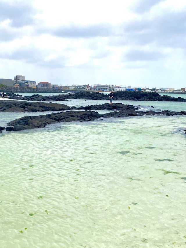 제주 에메랄드빛 조용한 해수욕장 추천🌊 김녕해수욕장