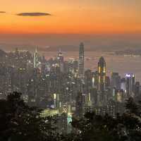 The best sunset view point in Hong Kong