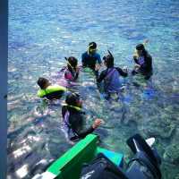 Snorkeling at the world's famous marine park