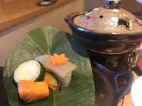 Healthy Japanese-style breakfast 