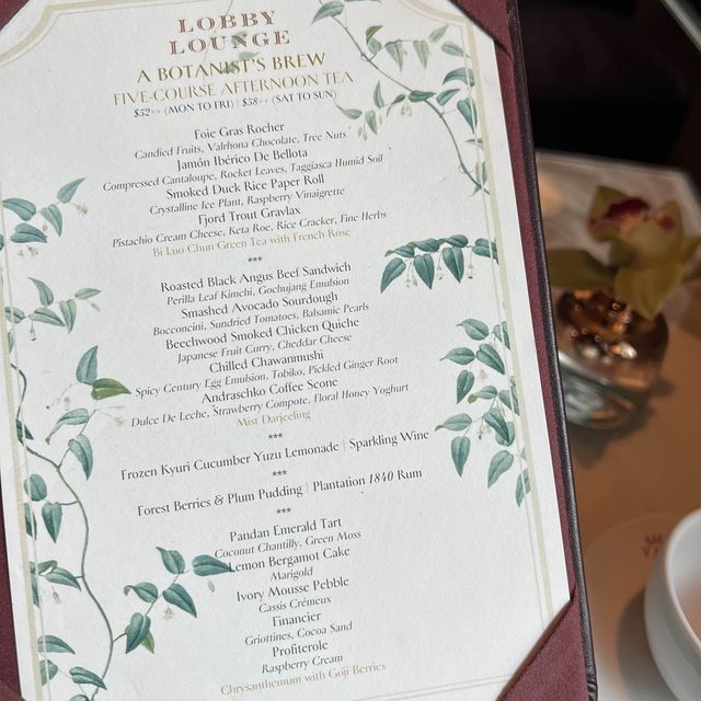 Unique Afternoon Tea Set at Kempinski