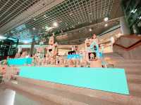 Visual arts installation at Esplanade 