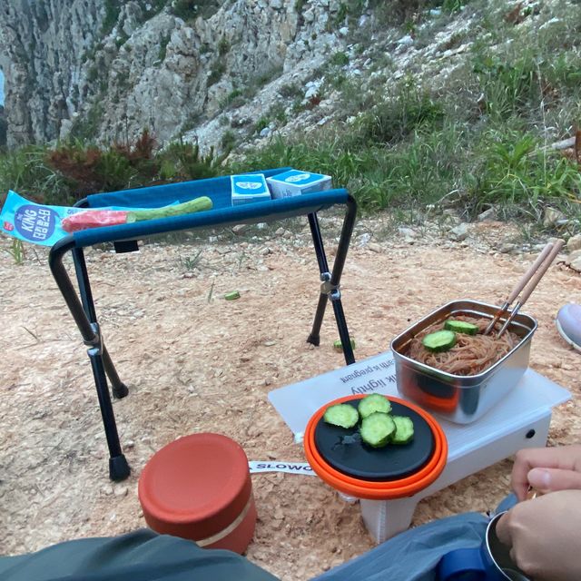 태안 마도 해안절벽에서 짜릿한 풍경과 함께 캠핑어때요🎶