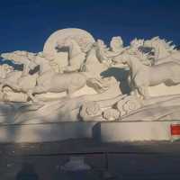 ice and snow sculture