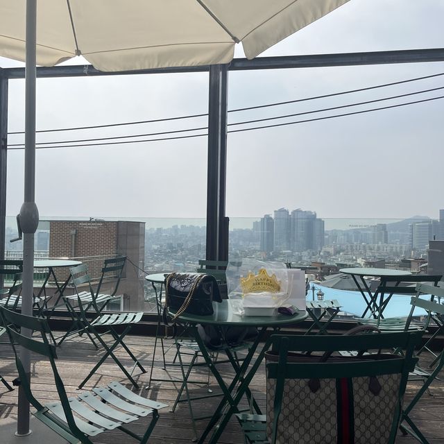 🧡해방촌 남산뷰 루프탑카페 - 오잇(oeat)🧡