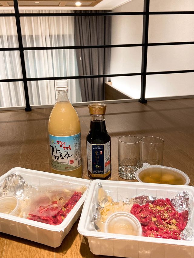 엄청난 높이의 방에 놀랐던 라마다 호텔 평창에서 호캉스🤍