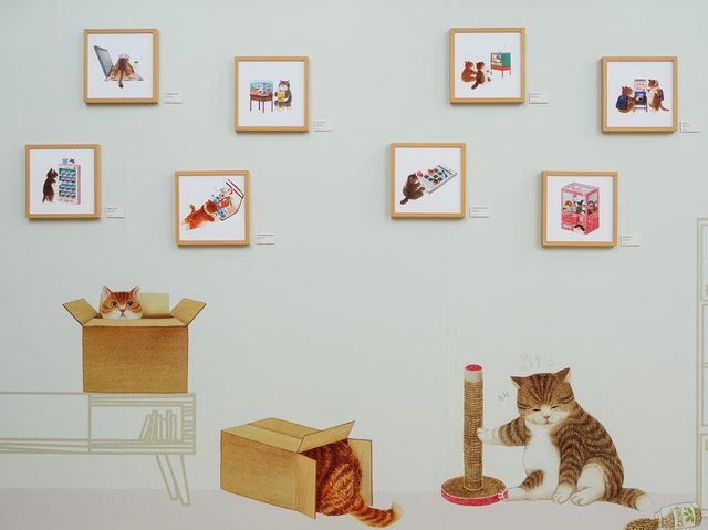 「海港城．美術館」貓咪展覽 Nyangsongi