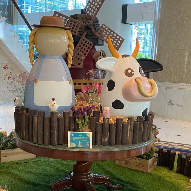 復活節打卡｜港島香格里拉酒店大堂