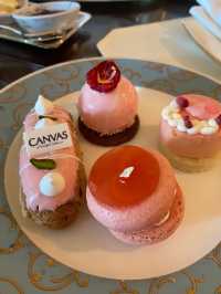 🌸 Shangri la Kowloon X Canvas 玫瑰花語下午茶 🌸