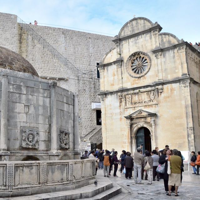 克羅地亞Dubrovnik 🔶 大歐諾佛噴泉