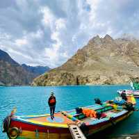 blue lake in pakistan