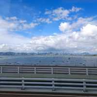 另類觀光遊@:深圳灣大橋