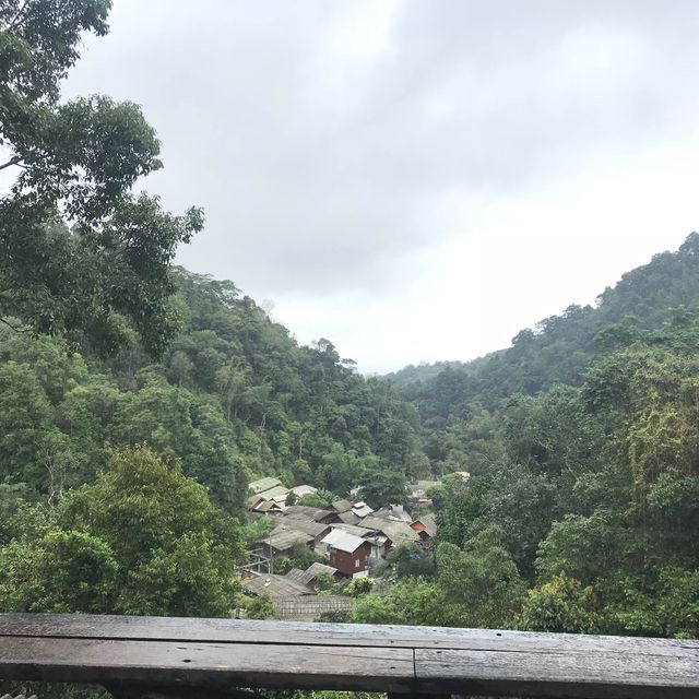 หมู่บ้าน แม่กำปอง 🏕️🏔️..