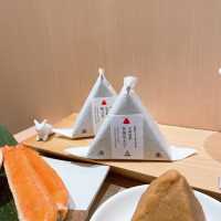 日本人氣飯團🍙多款口味配日本和風湯