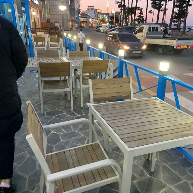 강릉 안목해변 산토리니