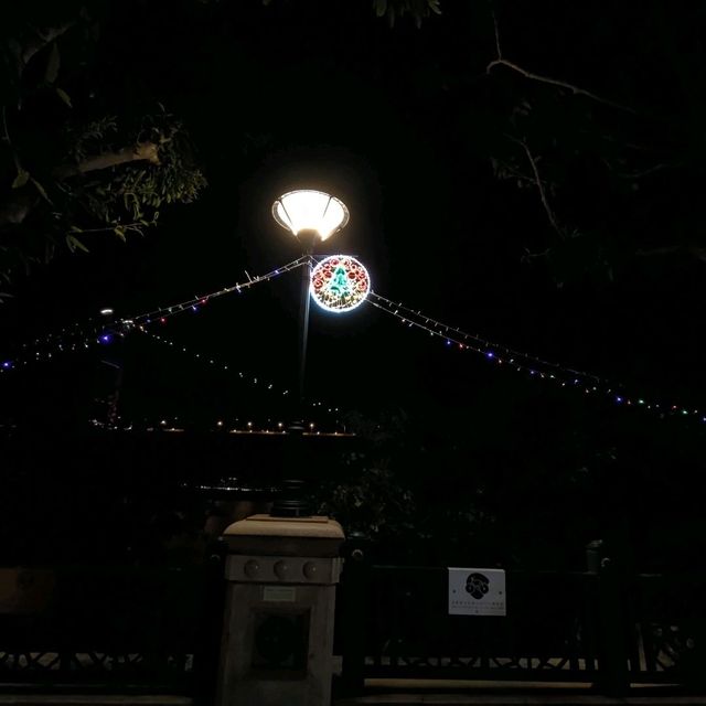 Christmas lights at Ma Wan
