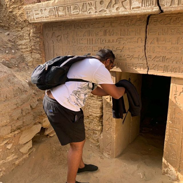 The village of Saqqara