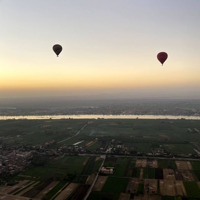 Ballon ride in Luxor/Egypt is a MUST