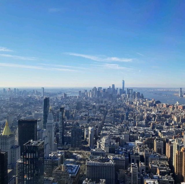 Breathtaking views from Empire State 