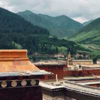 Labrang Tibetan Monastery in South-Gansu