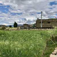 beautiful Tibetan Village in Daocheng