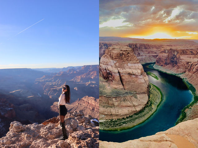 Arizona, USA. Grand Canyon National Park. Experience the wonders of the sea of ​​clouds. Essential travel guide.