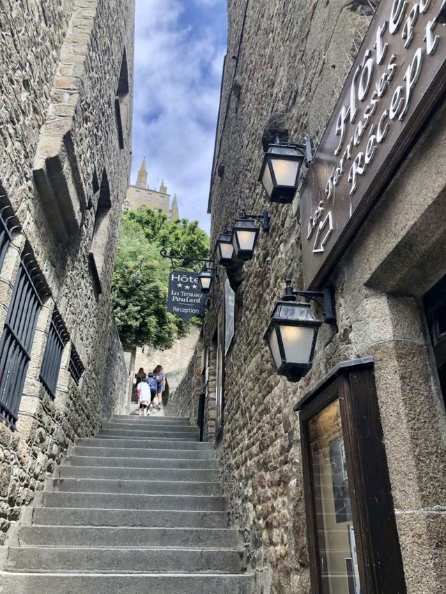 Mont Saint-Michel, the sacred mountain of France.